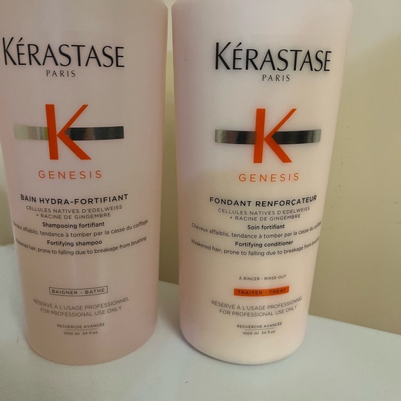 Genesis Bain Hydra Fortifiant & Fondant Conditioner Liter Duo…